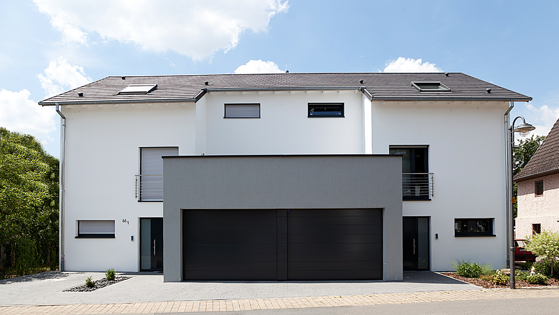 Doppelhaus — Referenzprojekt B & K Zimmermann